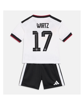 Billige Fotballdrakt Tyskland Florian Wirtz #17 Replika Hjemmedraktsett Barn VM 2026 Kortermet (med bukser)